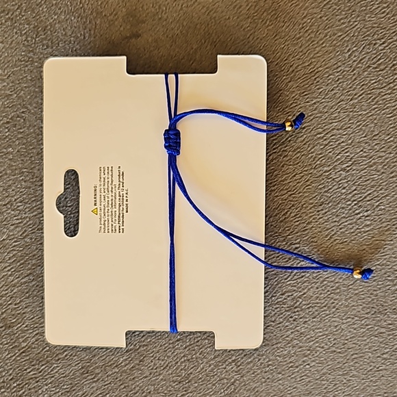 1/$5 or 3/$10 NWT Blue Adjustable Faceted Bead Bracelet - Picture 4 of 5